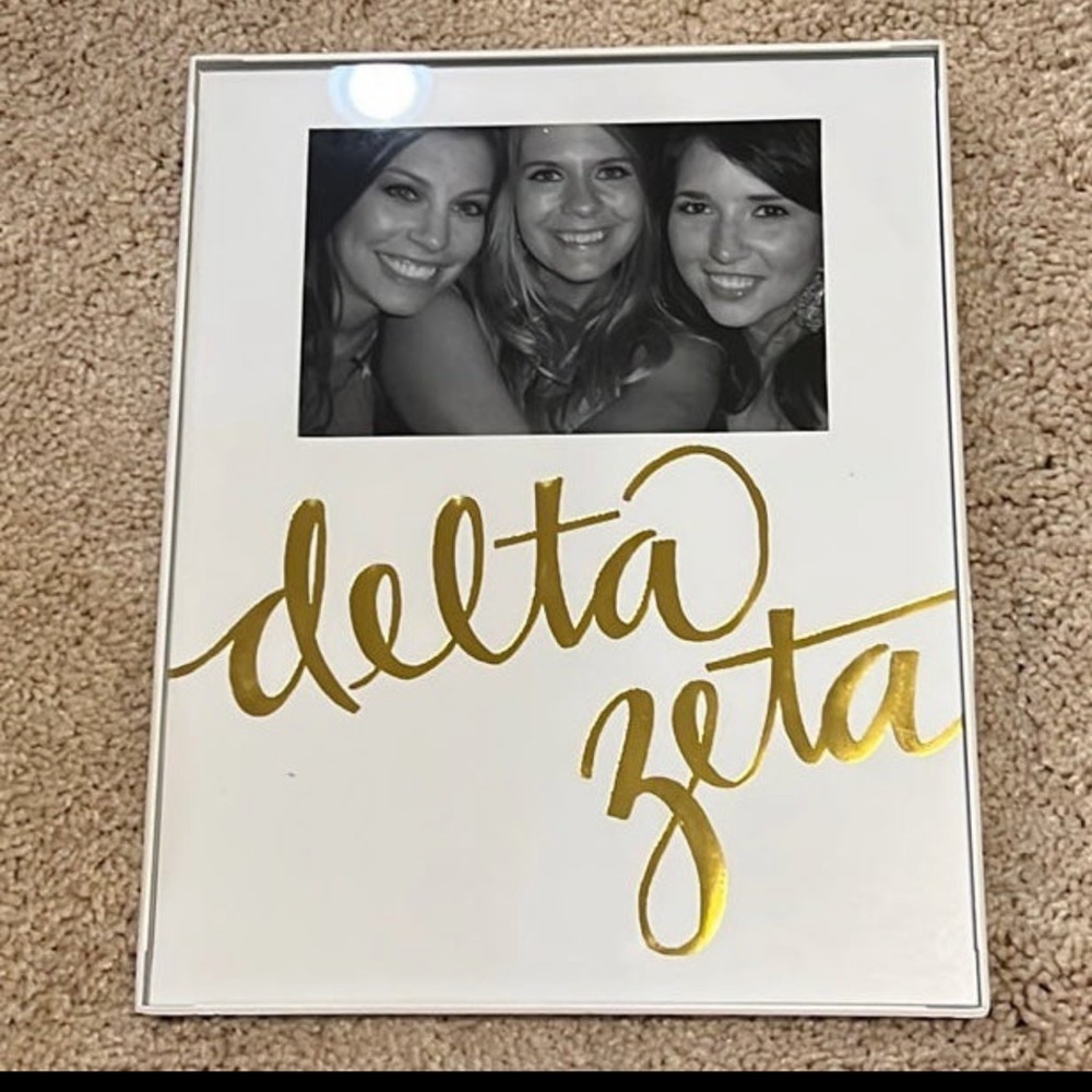 Delta Zeta picture frame